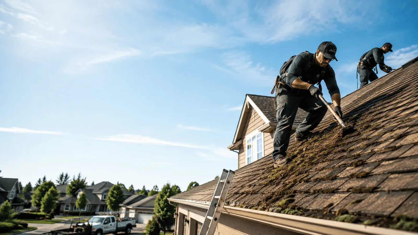 Roof Moss Removal in San Leandro, CA near me